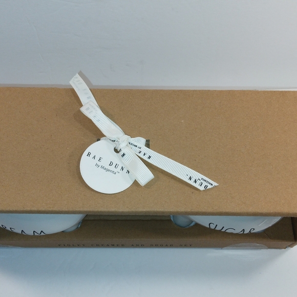 New in the box Rae Dunn Piglet Creamer and Sugar Set - Picture 6 of 10